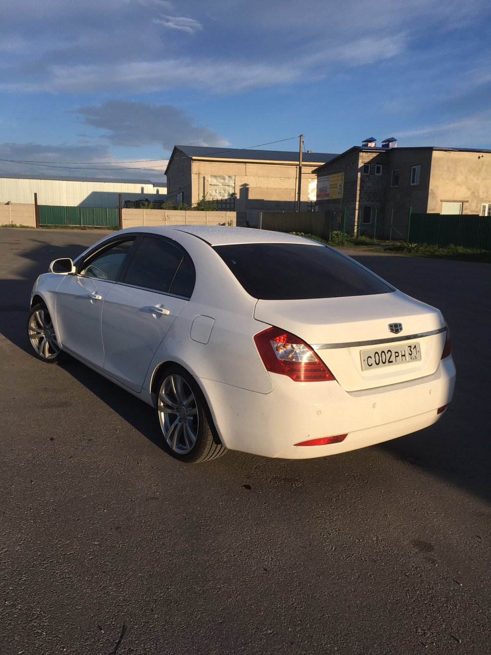 Geely Emgrand ec7 пневма