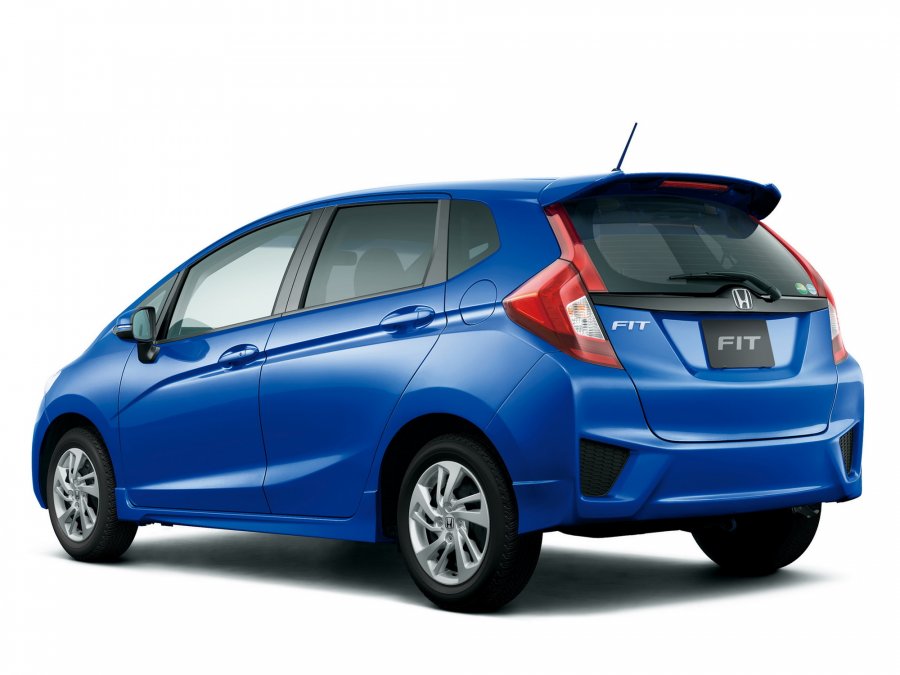 Honda Fit, 2014 белый