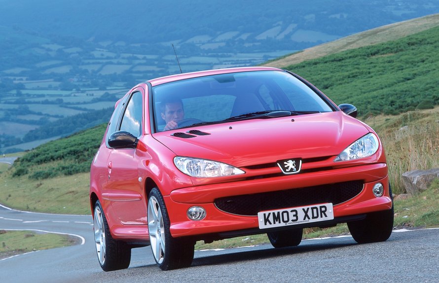 Peugeot 206 2001 купе