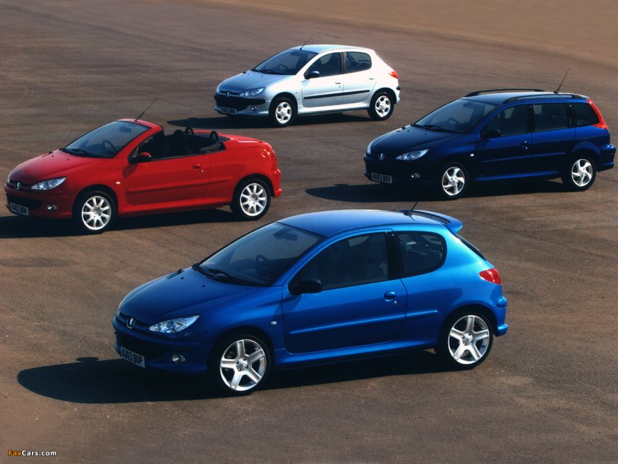 Peugeot 206 кабриолет
