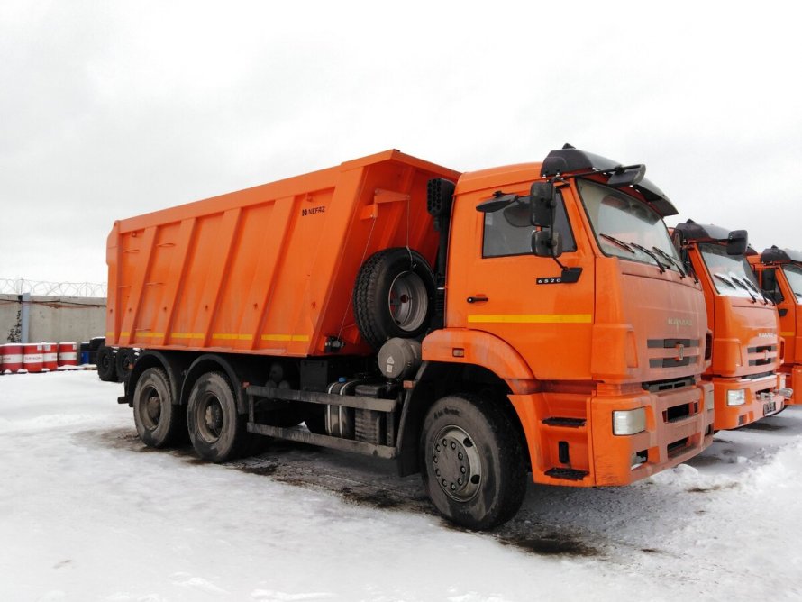 ТТХ КАМАЗ 6520 самосвал