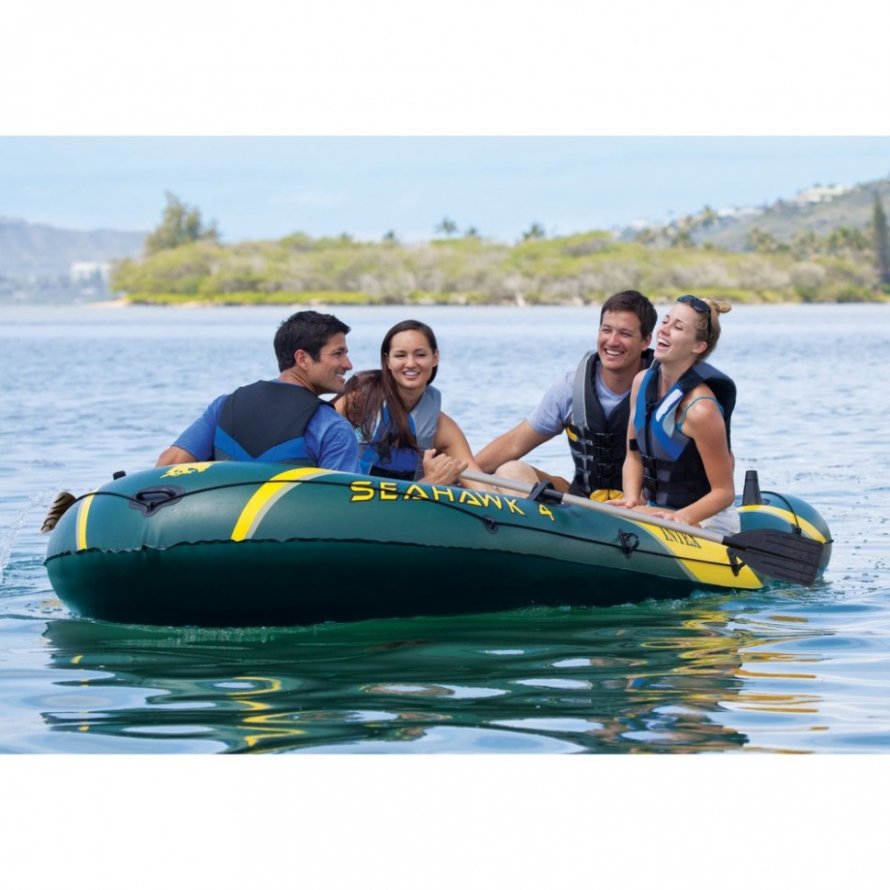 Лодка Intex Seahawk 4 Set