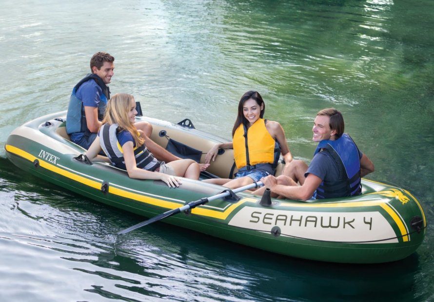 Лодка Intex Seahawk 400