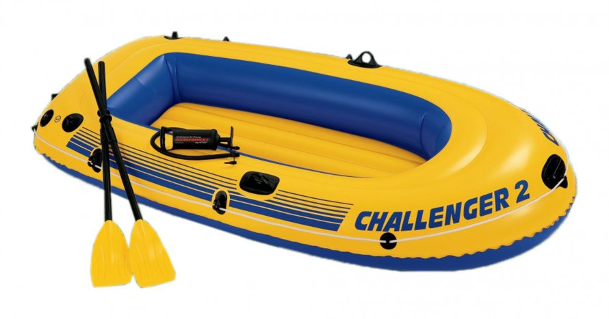 Надувная лодка Intex Challenger-2