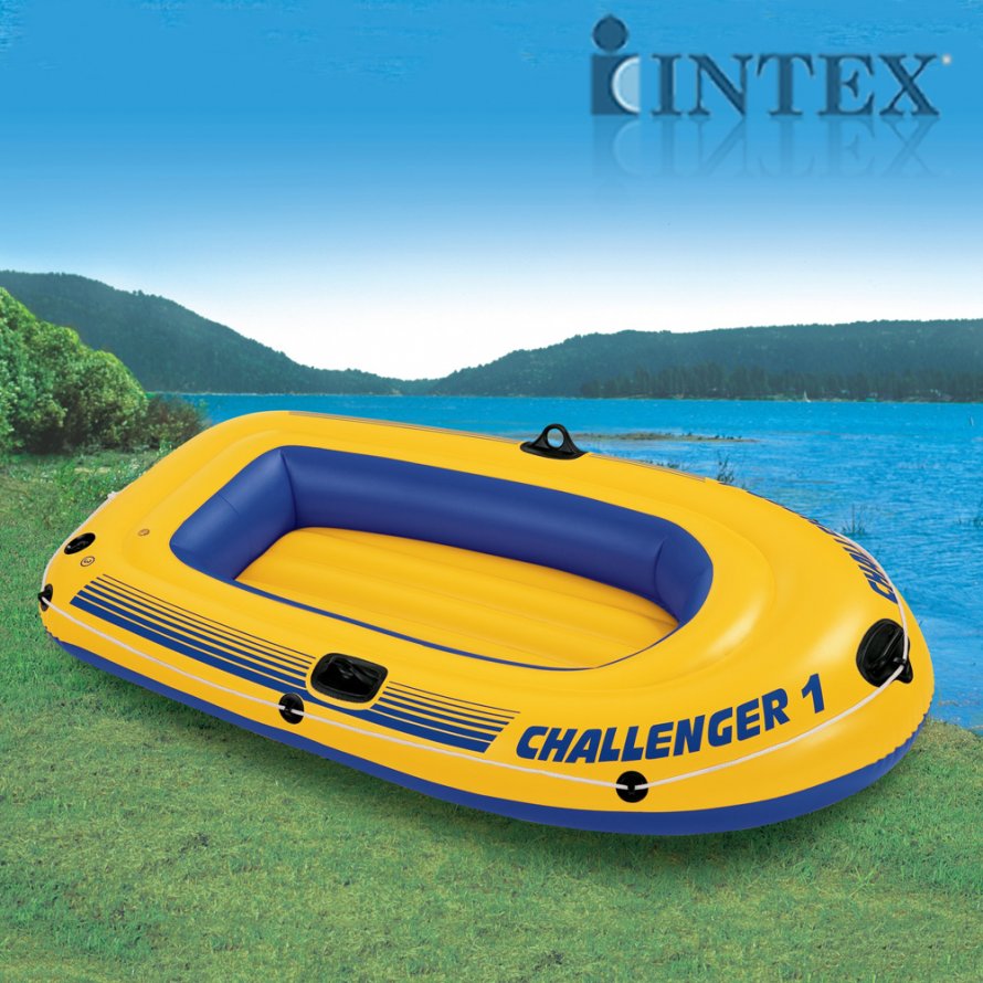 Надувная лодка Intex Challenger-1