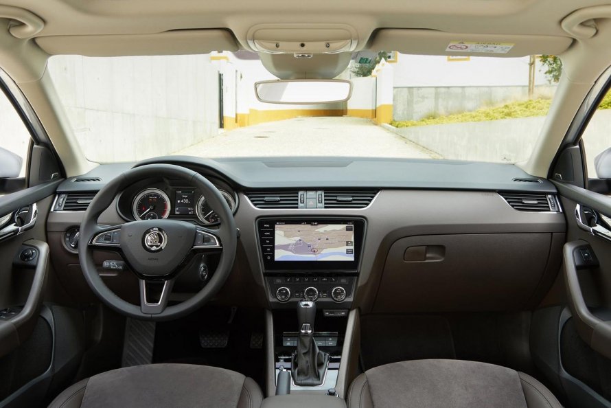 Škoda Octavia 2017 салон