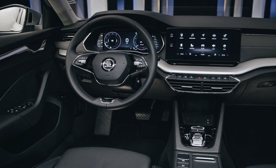 Skoda Octavia a8 салон 2021