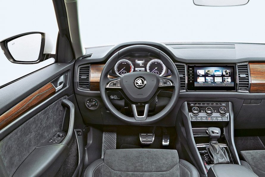 Skoda Codiaque салон