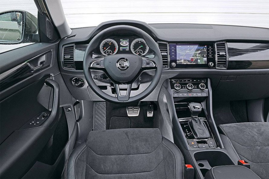 Skoda Kodiak 2020 Рестайлинг салон