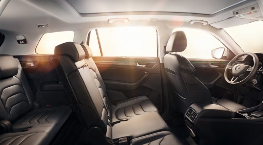 Škoda Kodiaq салон 7 мест