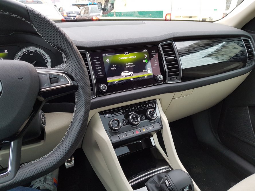 Skoda Kodiaq 2020 салон