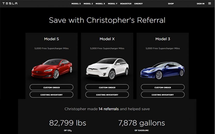 Tesla model 3 all Colors
