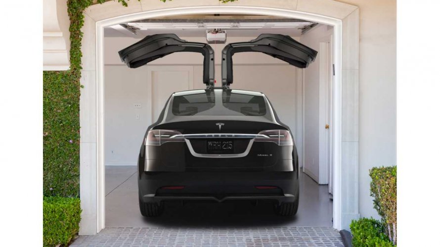 Электромобиль Tesla model x