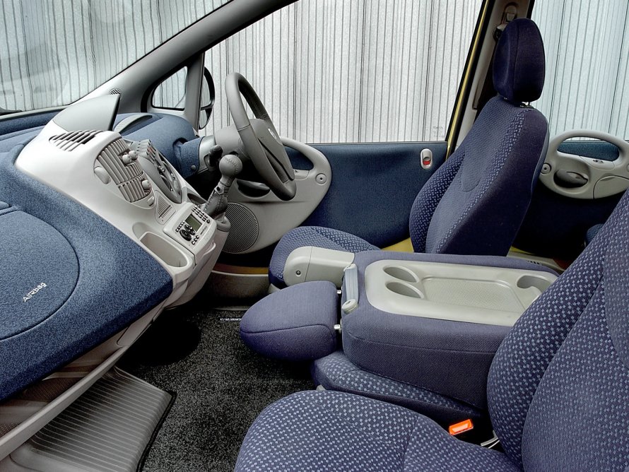 Fiat Multipla 2002 салон
