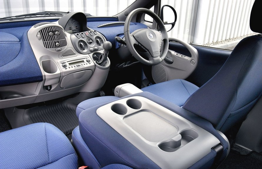 Fiat Multipla интерьер