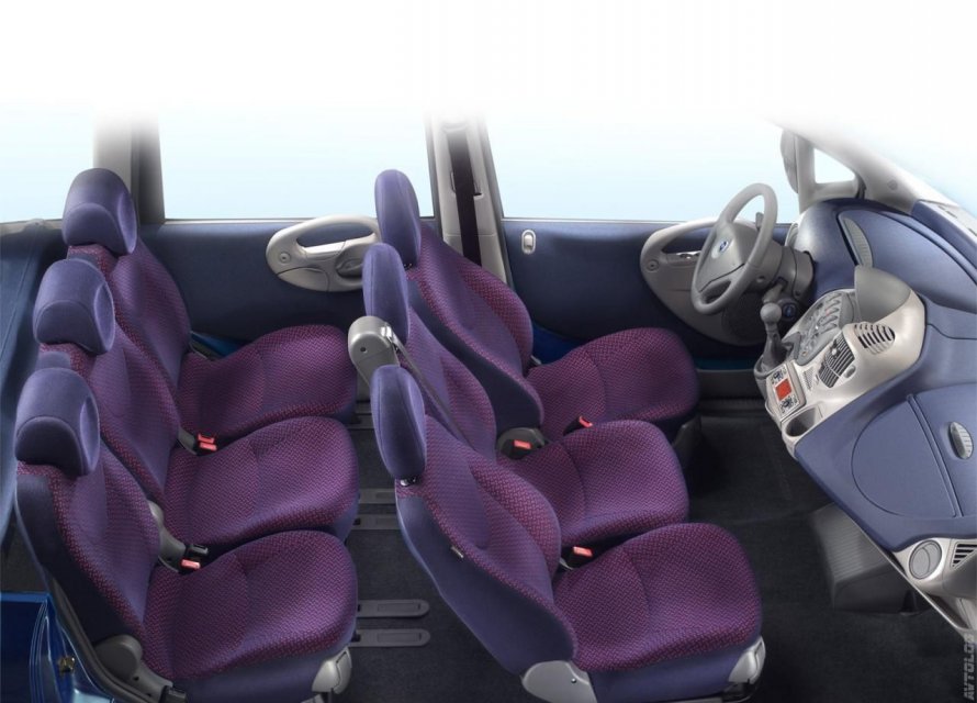 Fiat Multipla 2002 салон