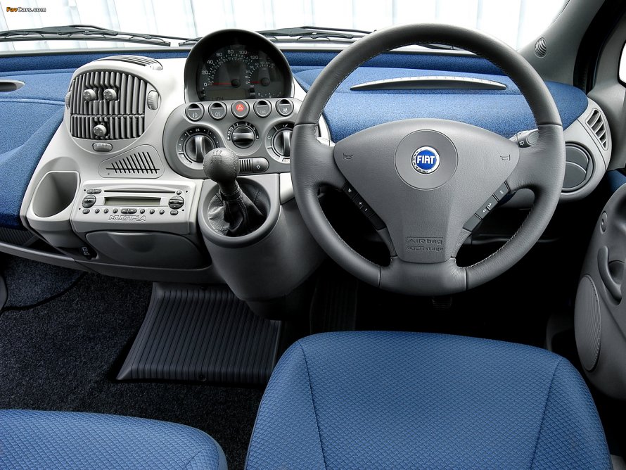 Fiat Multipla 2004 Interior