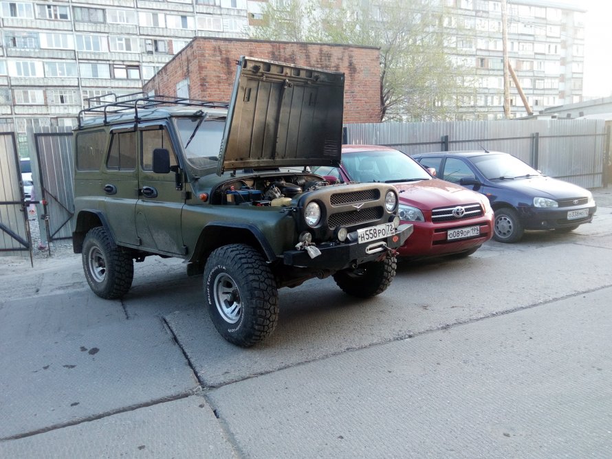 УАЗ 31514 переделанный