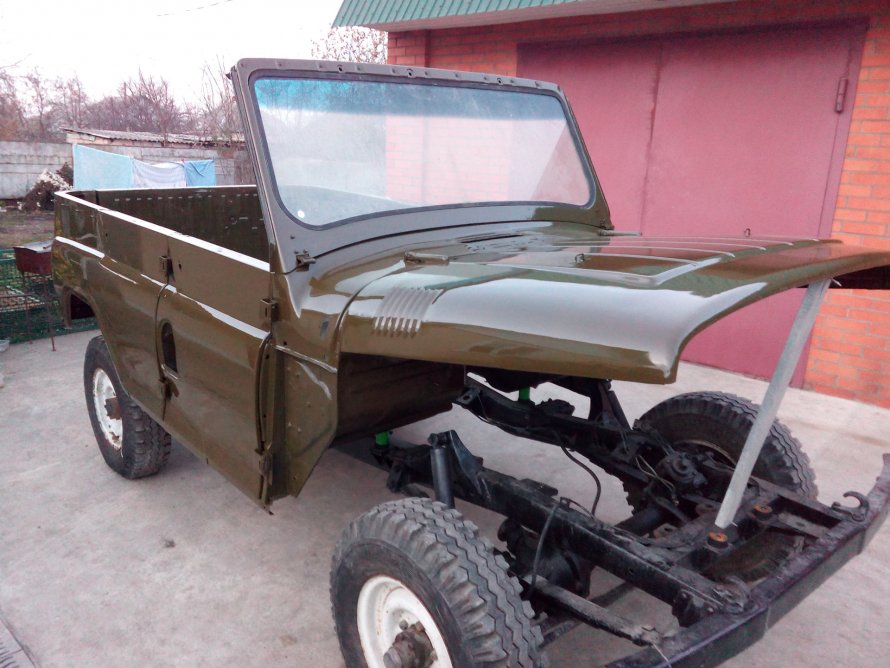 УАЗ 469 без кузова