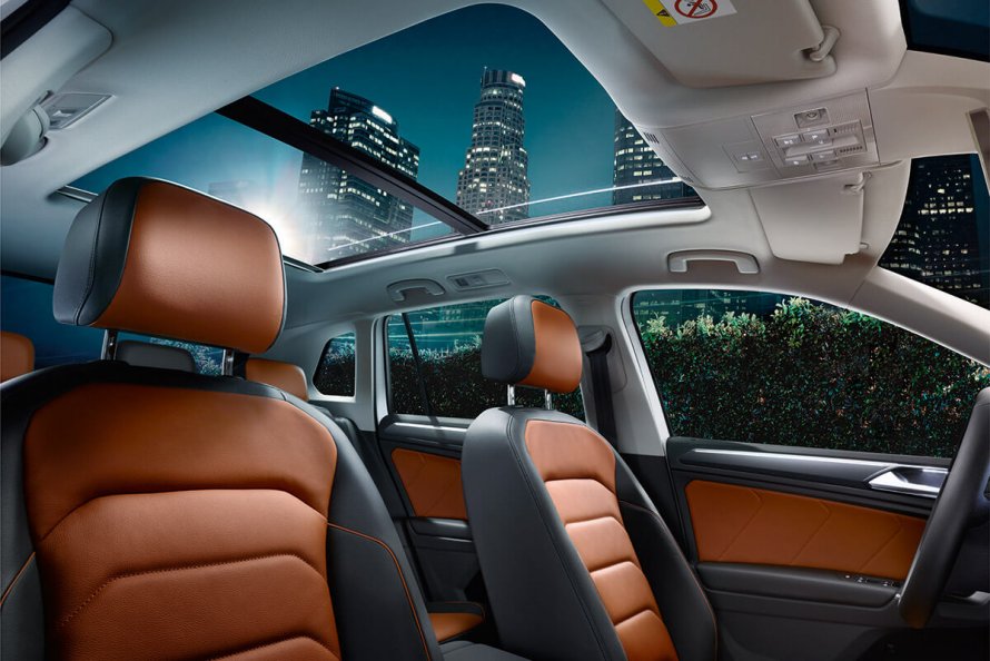 Volkswagen Tiguan 2021 панорамная крыша