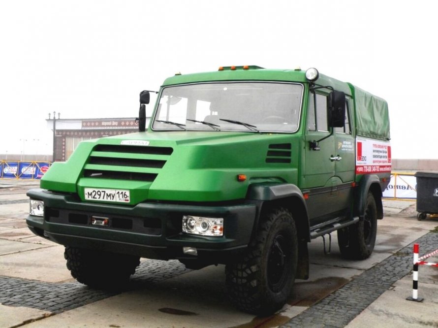 Капотный КАМАЗ 4355