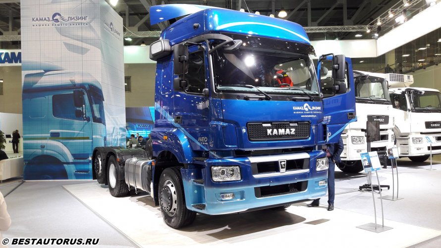 Новый КАМАЗ тягач 2021