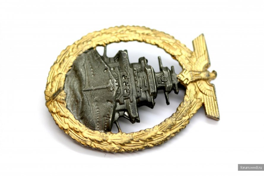 Знак линкор Кригсмарине