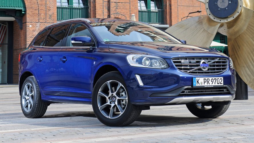 Вольво xc60 голубая