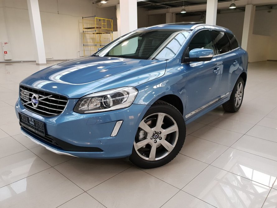 Вольво xc60 голубой металлик