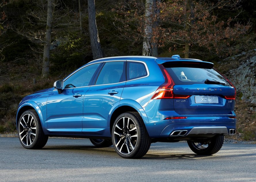 Вольво xc60 голубая