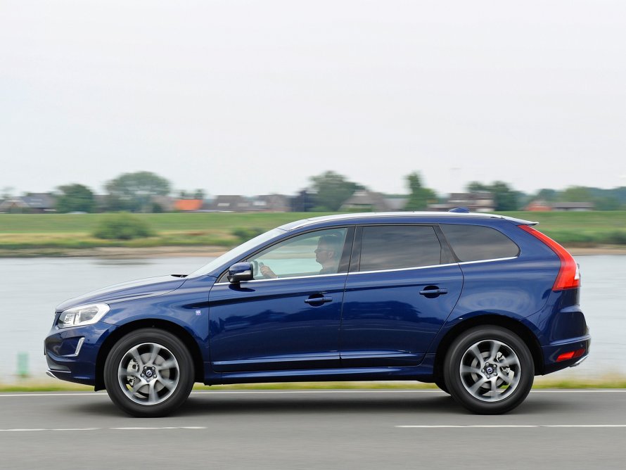 Volvo xc60 Denim Blue inscription
