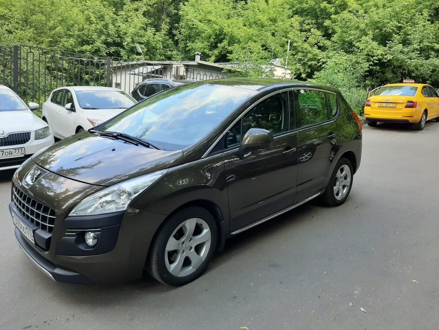 Габариты Пежо 3008 2012