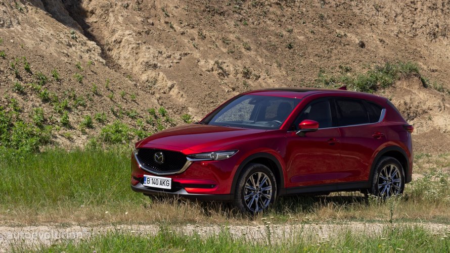 Мазда СХ-5 красная 2020
