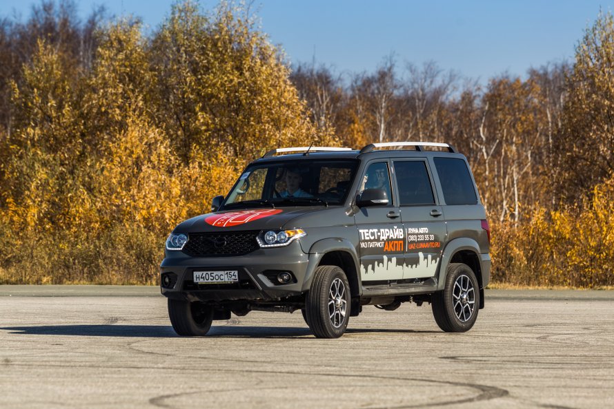 УАЗ Патриот автомат тест