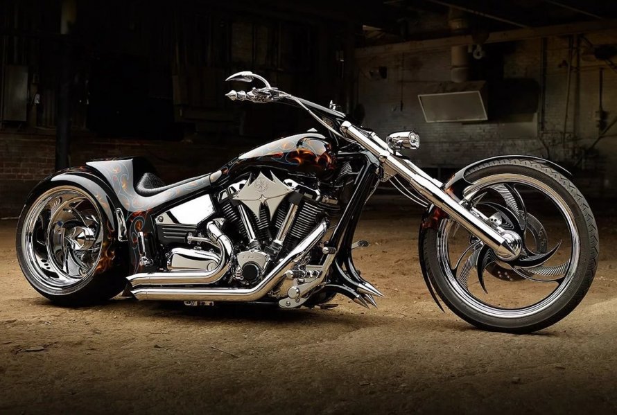 Чопперы Harley Davidson