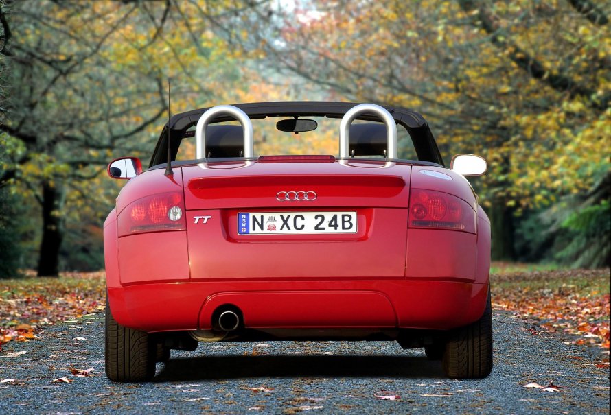 Багажник на Audi TT mk2