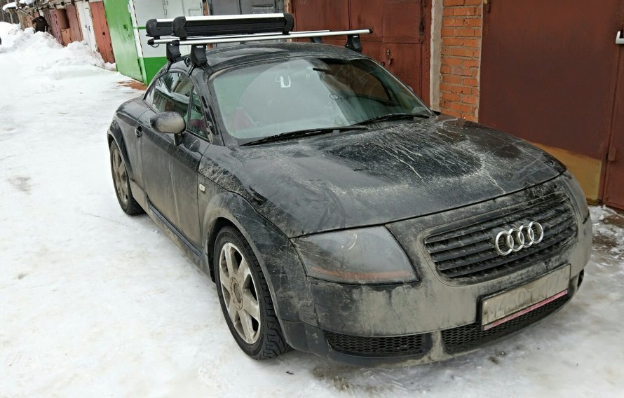 Audi TT размер багаж