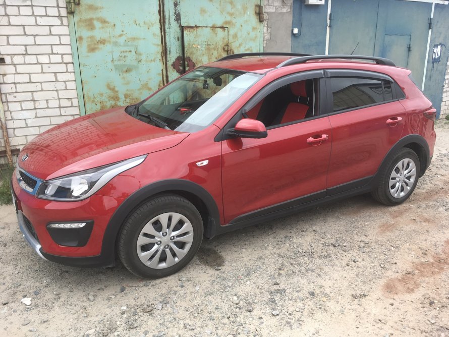 Kia Rio x красный