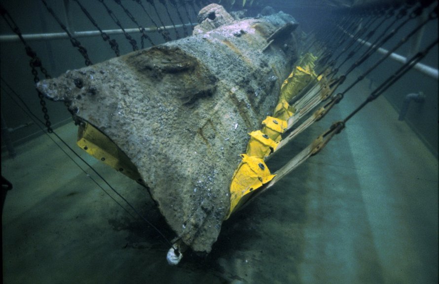 H.L. Hunley останки экипажа