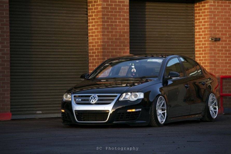 VW Passat b6 stance