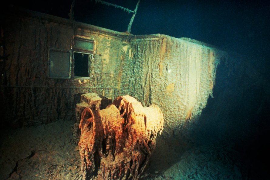 Титаник под водой 1985