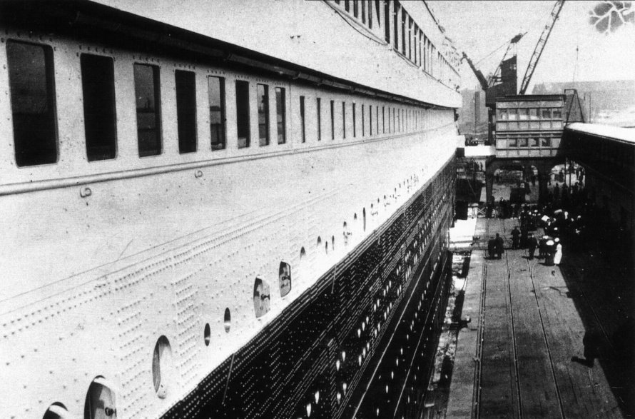 Титаник фото 1912 года