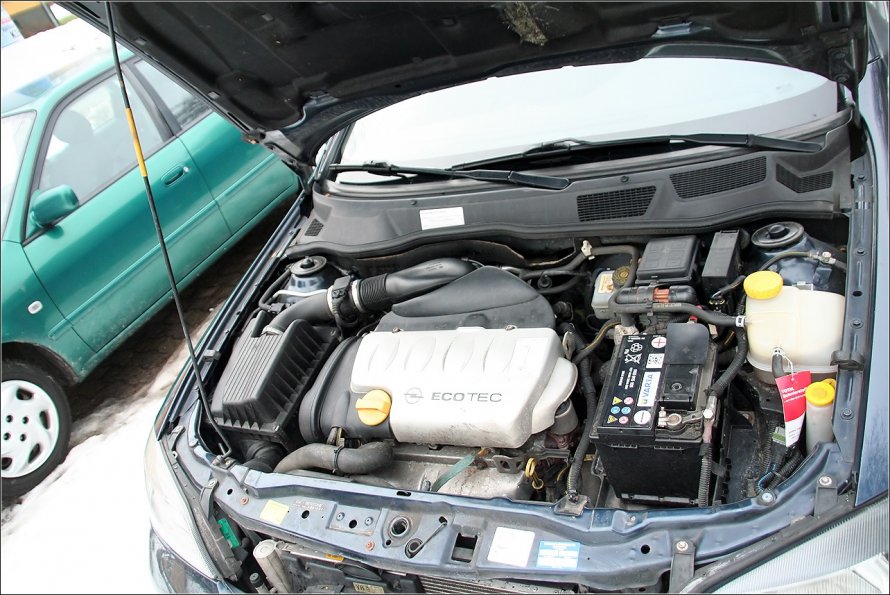 Opel Astra h 2006 под капотом