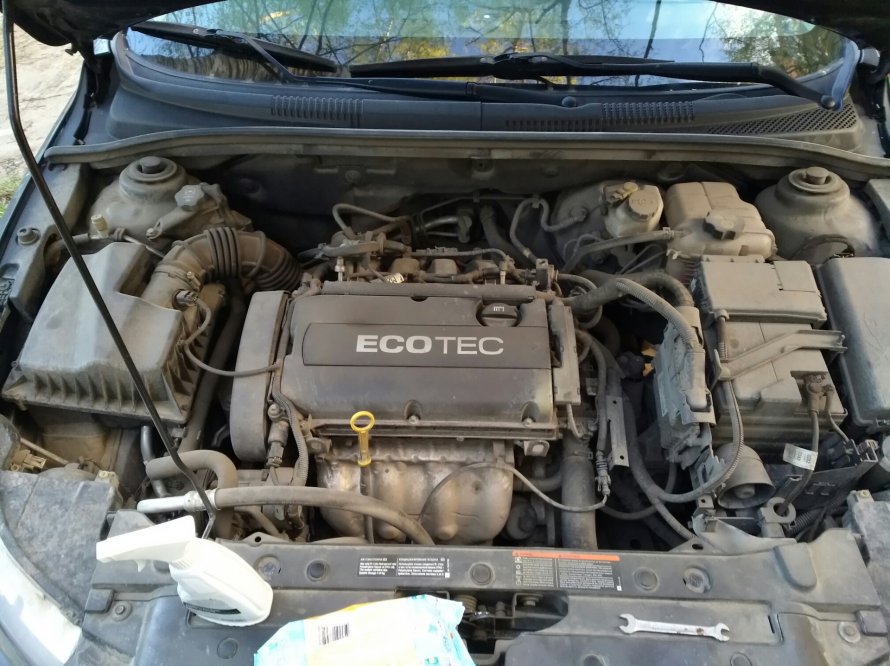 Astra j 1.6 под капотом