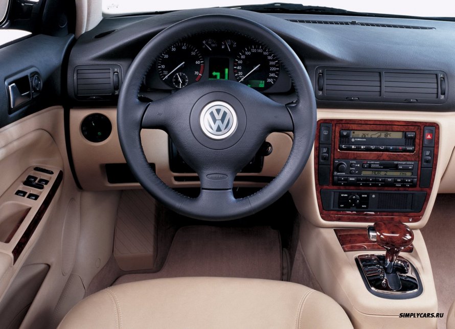 Volkswagen Passat b5 салон