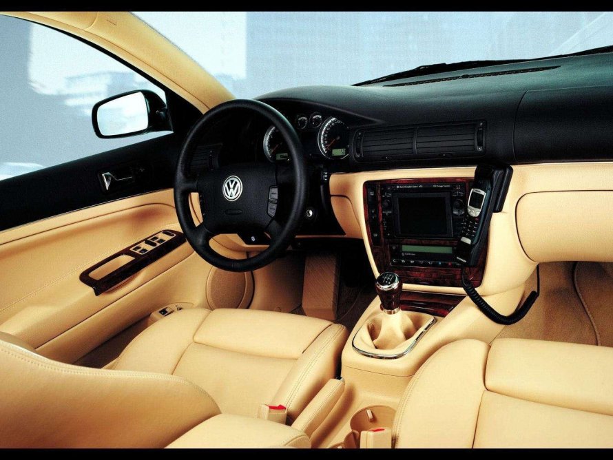 Volkswagen Passat b5 w8 салон