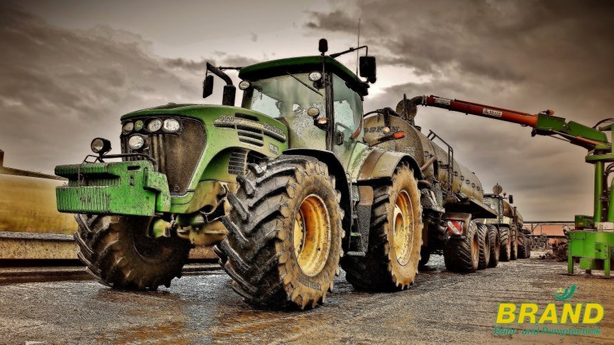 Обои John Deere 8700i
