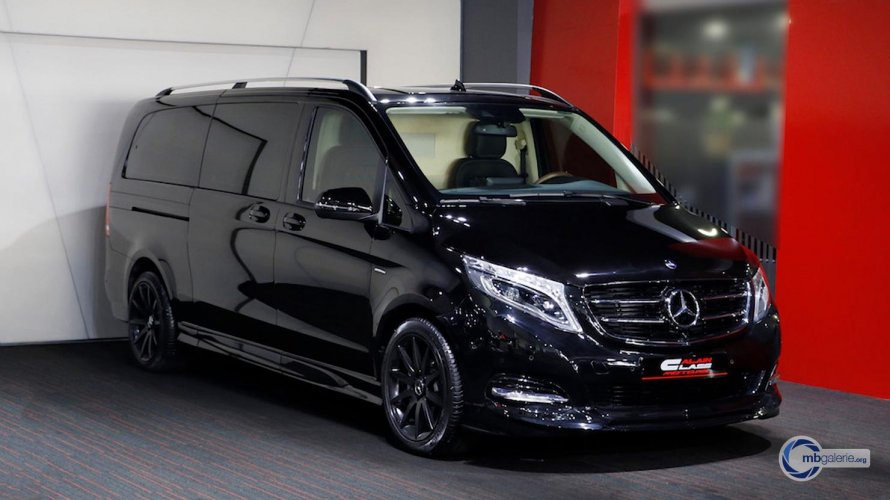 Mercedes Benz v class w447 Green