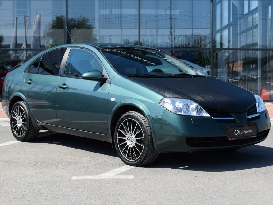 Nissan primera зеленый