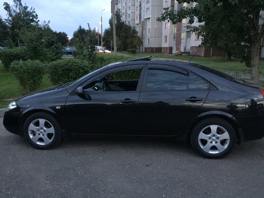 Nissan primera p12 диски черные